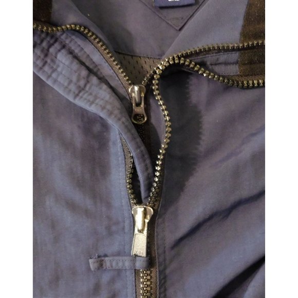 Peterbilt Jacket 2XL Blue Vented Hidden Hoodie Long Sleeve Sports Master - Picture 5 of 15